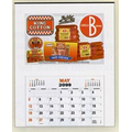 Custom Color Apron Diary Wall Calendar (20"x26"/ 1 Color)